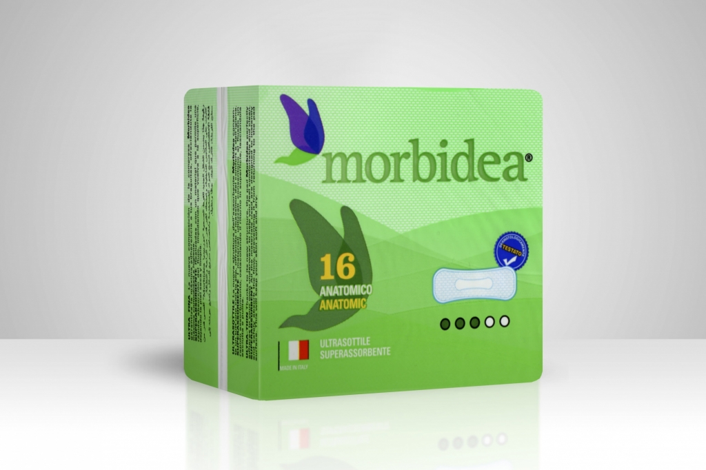 ASSORBENTI MORBIDEA ULTRASOTTILE ANATOM.X16