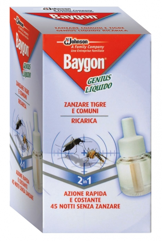 baygon genius refill 45 nights ml.27