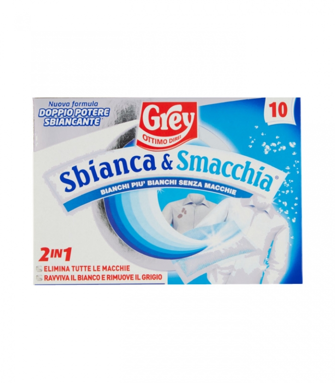 GREY SBIANCA & SMACCHIA 10 BUSTE GR.300