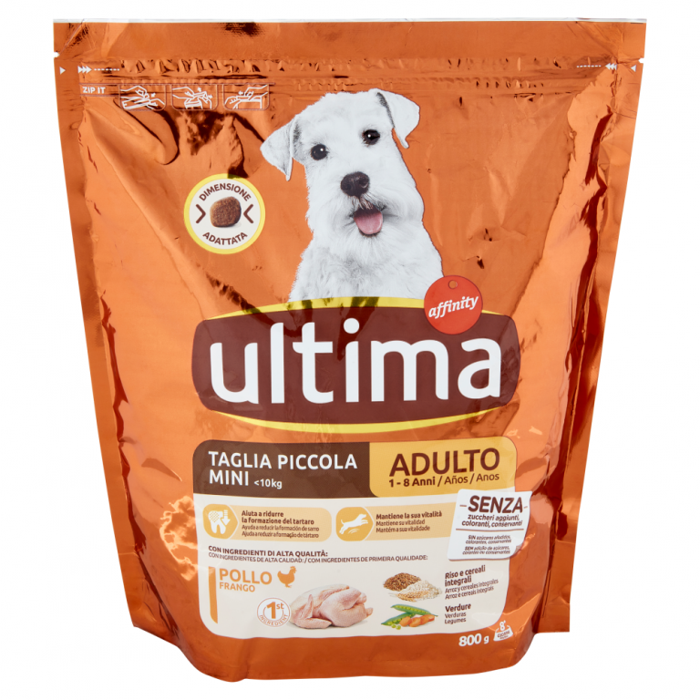 ULTIMA DOG MINI POLLO gr.800  