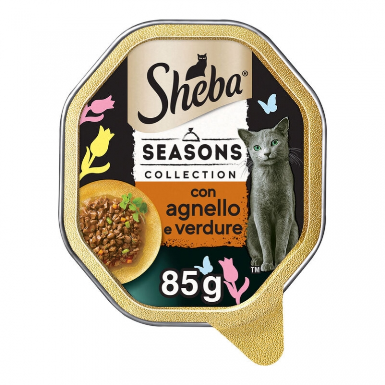 sheba patè vegetable lamb gr.85