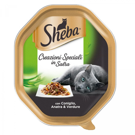 sheba patè duck-rabbit gr.85