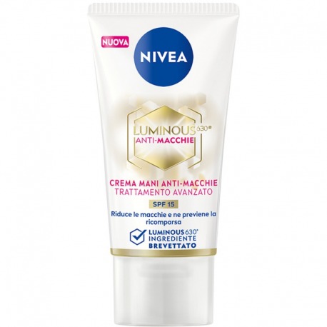 NIVEA HAND CREMA LUMINOUS ml50