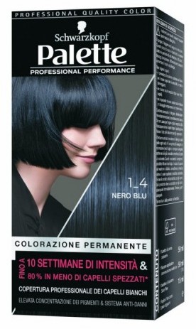 TINTA PALETTE COLORANTE 1-4 NERO BLU