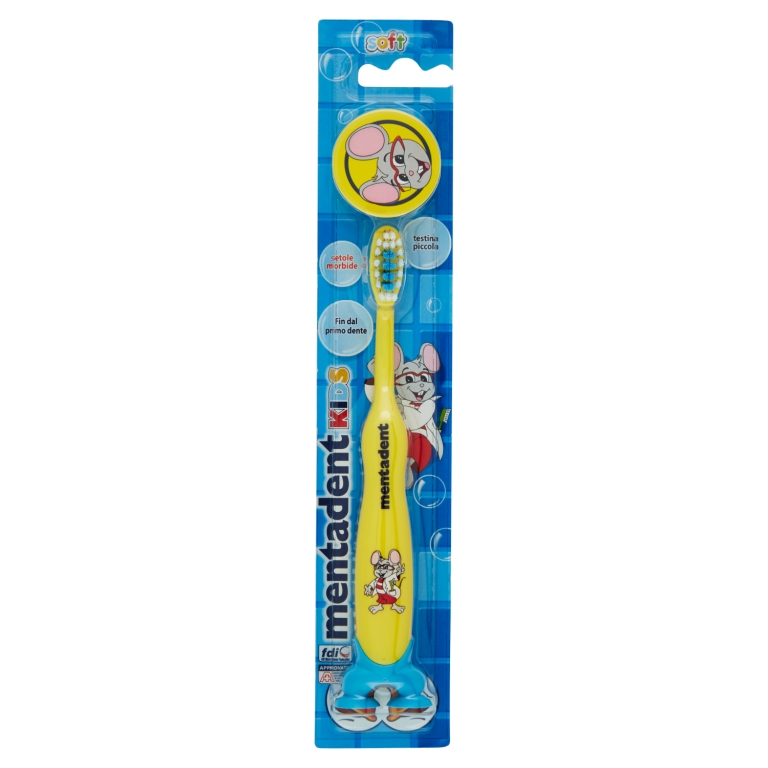 SPAZZOLINO DENTI MENTADENT KIDS 0/6