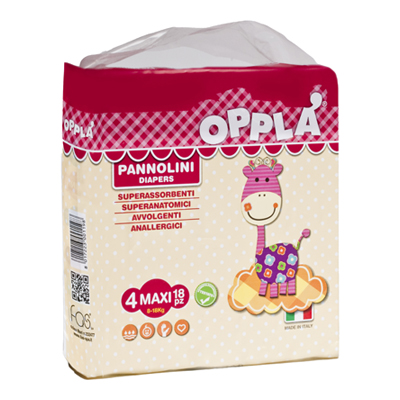 PANNOLINO OPPLA'MUTAND X18MAXI8/18
