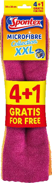 PANNO SPONTEX MICROFIBR.XXL4+1