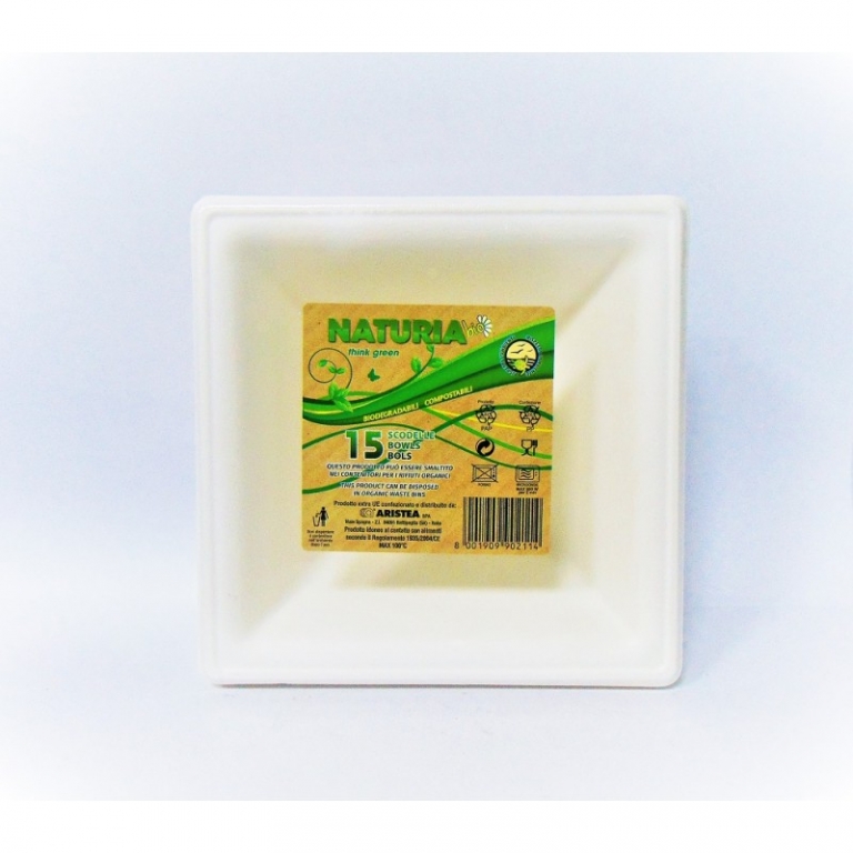 plate naturia bio x 15 pz