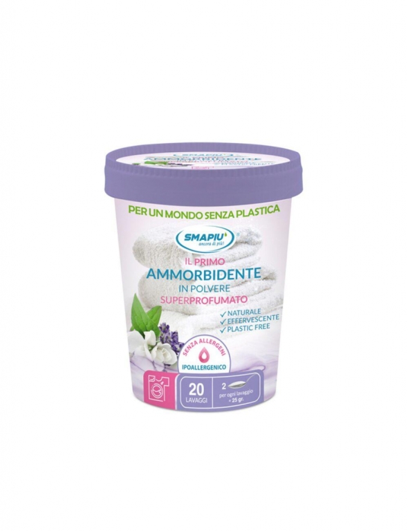 smapiù powder softener hypoallergenic gr.400