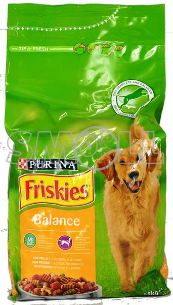 friskies dog balance chicken/vegetables kg.4