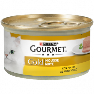 GOURMET GOLD MOUSSE POLLO G.85